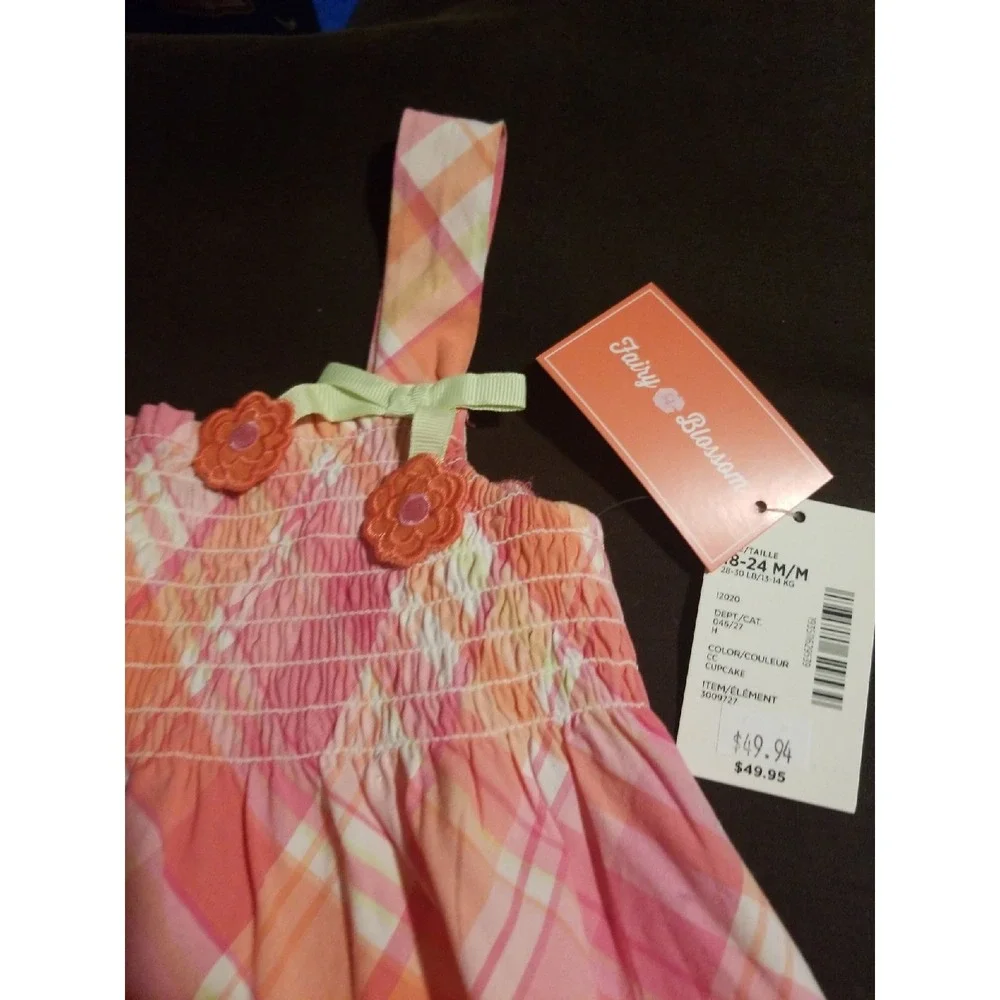 Gymboree fairy‎ blossom dress 18 24 mo nwt